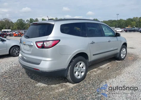 2017 Chevrolet Traverse Ls from USA, damaged, VIN 1GNKRFKD0HJ201606